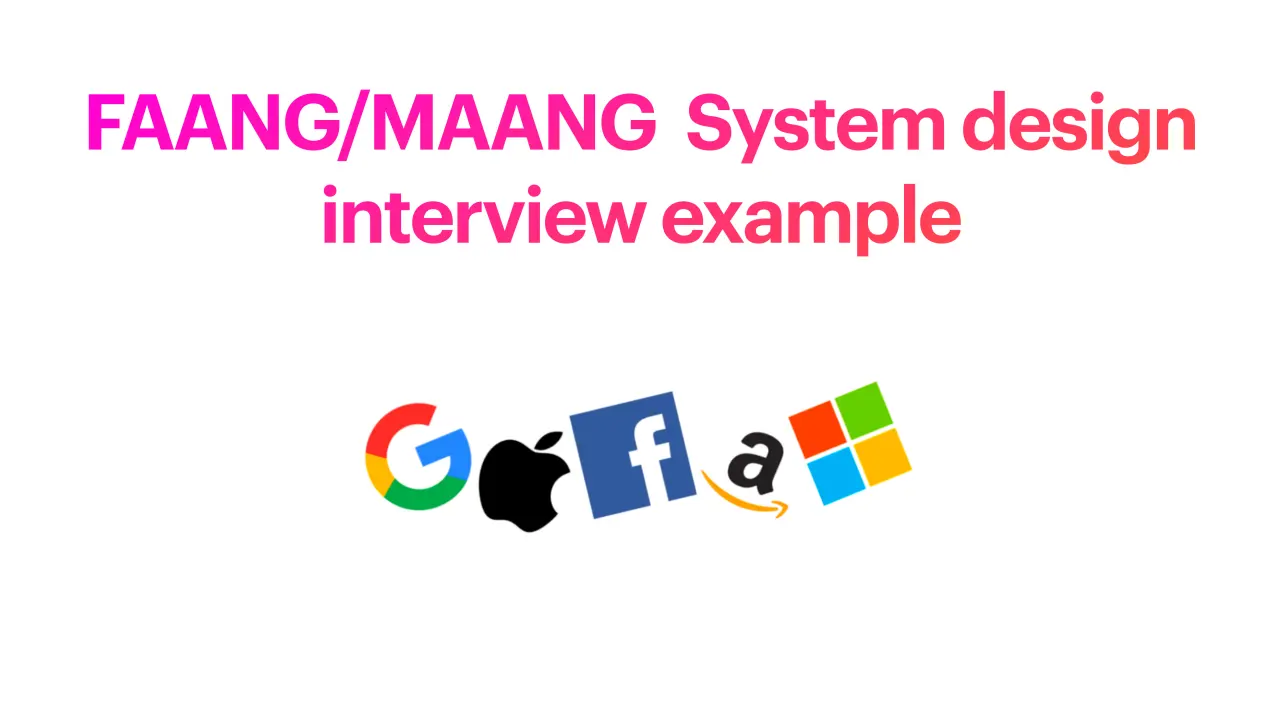 Слайд 14: FAANG/MAANG Systemdesign